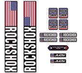 Pegatinas compatibles con horquilla bici Rock Shox Zeb Select + 2021