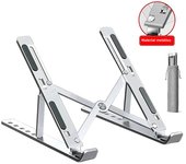 Soporte De Aleación De Aluminio Para Portátil Ajustable Plegable Portátil Para Computadora Bracket De Elevación Y Enfriamiento Antideslizante