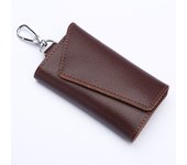 Car Key Case Leather Men Women Wallets Key Holder Housekeeper Covers Zipper Bag Keychain Cover for Keys Organizer Card Bag Gifts