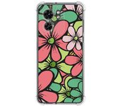 Funda Silicona Antigolpes para Motorola Edge 40 5G diseño Flores 02 Dibujos