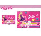 ZIRIZON - Vajilla de Cartón para Fiesta Barbie 8 Invitados con platos de cartón, vasos y mantel , vajilla de fiesta de cumpleaños