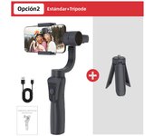 S5 Professional 3-Axis Handheld Gimbal Stabilizer for iPhone/Samsung/Xiaomi, Anti-Shake Phone Holder for Smooth Video Recording