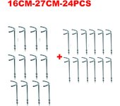 Plastic Plant Support Pile Frame Greenhouse Arrangement Semicircle Fixed Rod Indoor Flower Plant Vine Climbing Bracket