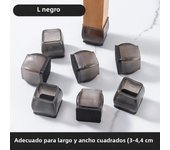 16/8/4Pcs Silicone Non-Slip Legs Pads Thick-soled Furniture Sofa Anti-noise Feet Cover Wood Floor From Scratches Protectors Mat