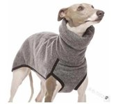 Greyhound Clothes, Dog Winter Coat Pajamas Onesies Turtleneck Stretch Greyhound Apparel Pet Clothes Coat