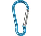 5/10/50/100pcs Aluminum Carabiner Key Chain Clip Outdoor Camping Keyring Snap Hook Water Bottle Buckle Kit Climbing Accessories