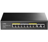 Cudy GS1010PE switch Gigabit Ethernet (10/100/1000) Energía sobre Ethernet (PoE) Negro