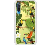 Funda compatible con Xiaomi Mi 9 - Tucanes fondo Verde
