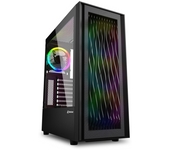 CAJA ATX SHARKOON RGB WAVE 2XUSB3.0 RGB SIN FUENTE NEGRO