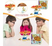 Balancing Pizza Game Tabletop Funny Stacking Topple Pizza Toy Multiplayer Board Game For Family Parties Parent Child Interactive