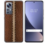 Funda Silicona para Xiaomi 12 / 12X 5G diseño Cuero 01 Dibujos