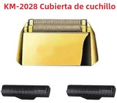 Kemei Original Electric Shavers Blades Golden Foil Knife Net and Cutter Head Suitable for KM-2028 Replacement Floating Razor