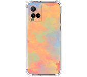 Funda Silicona Antigolpes para Vivo Y21 / Y21s / Y33s diseño Acuarela 08 Dibujos