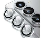 3Pcs Camera Metal Ring Protector For Samsung Z Fold 4 5 6 Lens Film Back Tempered Glass