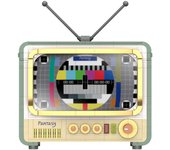 Maqueta retro tv set construccion joyside series 26 cm