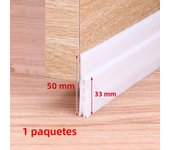 Door Draft Stopper, Under Door Sweep for Exterior & Interior Doors, Weather Stripping Door Seal,Self Adhesive Door Bottom Seal