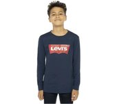 Camiseta Levi'S Batwing Manga Larga Boy Dark Blue