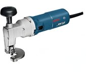 Bosch Professional GSC 2,8 - Cizalla eléctrica (500 W, 2400 cpm, corte en acero 2,8 mm, en caja), negro, azul