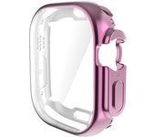 360 Full Clear Case for Apple Watch Ultra 49MM TPU Smartwatch Screen Protector for iWatch Series 8/7 41mm 45mm Protective Cover