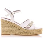 Sandalias plataforma mujer MARIAMARE 68560 C52496 SANDALIA CUÑA YUTE BLANCO 35901 25V
