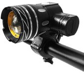 Luz LED Z30 T6 de 15000 lm para bicicleta, recargable vía USB, resistente al agua y con zoom.