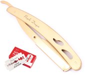 Men Straight Barber Razor Add 10 Blades Razor Edge Steel Folding Shaving Knife Hair Removal Tools Shaving Razor With Blade Z6102