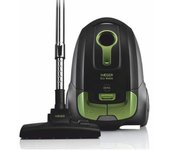 Aspirador de Trineo Haeger Eco Matte - 700W - Filtro HEPA - Bolsa Polvo Lavable 4L - 5 Niveles Filtrado - Cepillo y Boquilla para Cantos 2 en 1 - Potente Aspiración