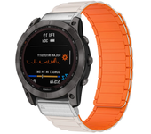 26mm Magnetic Silicone Strap for Garmin Fenix 7X 7 Pro Fenix 6X 6 5X 5Plus Tactix 7 Forerunner 965 955 Enduro 2 Solo Loop Band
