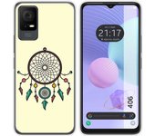Funda Silicona para TCL 406 diseño Atrapasueños Dibujos