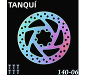 TANKE Bike Disc Brake 140 160 180 203 Rotors With Bolts Hydraulic Brake Road Mountain Bicycle MTB Oil Slick Rotor Bicycle Parts
