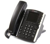Polycom VVX 400 Teléfono IP SIP | P/N: 2200-46157-025 | 12 líneas SIP | Pantalla a color | Audio HD Voice | VoIP | 10/100 Ethernet | PoE | Centralita IP | Oficina | Empresa | USB | Skype for Business | Teléfono profesional de escritorio