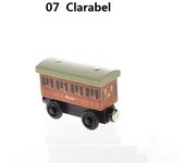 Magnetic Wood Train Toys Wooden Train Accessories Anime James Locomotive Model Car Toy for All Brands Tracks Kid Christmas Gifts