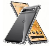 1.5MM Thick Air-Bag Clear Phone Case For Google Pixel 8A 8 Pro 6A 7A 6 7 Pro 5G Shockproof Cover Fundas