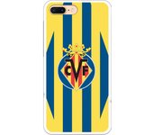 Funda original compatible con iPhone 7 Plus | Villarreal escudo fondo amarillo | TPU MATE