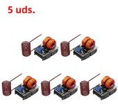 1-5PCS 120W Mini ZVS Induction Heating Board DC 5-12.0V Input Voltage ZVS Heating Machine High Frequency Power Supply Module
