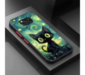 Starry Sky Cat Phone Case for Xiaomi Poco X3 NFC X3 Pro F3 M5 M5s X4Pro 5G X4 GT C40 X5Pro 5G Cover