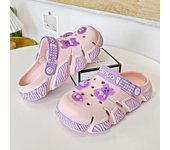 Women's Summer EVA Clogs - Breathable & Lightweight, Fashionable Hollow-Out Design, Versatile for Beach and Gardening