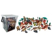 Cubo cuadrado de Dinosaurios de juguete con 45 piezas 20-632
