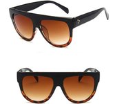 Gafas de sol de montura grande, gafas de sol para hombre o mujer, gafas de sol con lentes de PC, moda para mujer