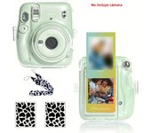 4-Pack Camera Cases for Instax Mini 11 Cameras - 1 Case + 1 Strap and 2 DIY Stickers (Camera Not Included)