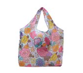 Floral Printed Casual Tote Designer Female Handbags Single Shoulder Shopping Bags Daily Use Women Canvas Beach Bag