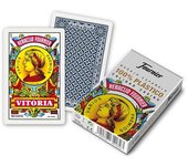 HERACLIO BARAJA ESPAÑOLA DE PLASTICO 50 CARTAS Nº 2100 NAIPES