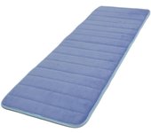120x40cm Absorbent Nonslip Memory Foam Kitchen Bedroom Door Floor Mat Rug Carpet Dark blue