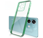 Luxury electroplated HD transparent shell for Redmi Note 13 4G 5G 12 11 10 9 7 8 PRO K 70 60 E 50 40 30 S Shockproof phone case