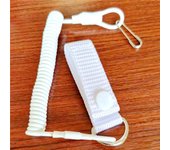 Spring Safety Strap Anti-lost Elastic Lanyard Rope Gun Rope For Key Ring Chain Flashlight Hunting Accessories