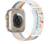 Nylon Loop Strap For Apple Watch Band 49mm 45mm 44mm 42mm 41mm 40mm 38mm Smart Belt Bracelet For IWatch Ultra 8/7/6/SE/5/4/3