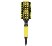 6 Sizes Aluminum Tube Bristle Nylon Needle Hair Curling Comb Cross-Border Round Point Tail Roller Styling Comb Hairdresser Tools