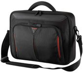 Estuche Targus Classic+ Clamshell 15-15.6", negro/rojo