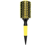 6 Sizes Aluminum Tube Bristle Nylon Needle Hair Curling Comb Cross-Border Round Point Tail Roller Styling Comb Hairdresser Tools