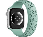 Stretchy Solo Loop For apple watch band 40mm 41mm 45mm 44mm 49mm 38mm sport silicone bracelet iwatch series 9 8 se ultra 2 strap